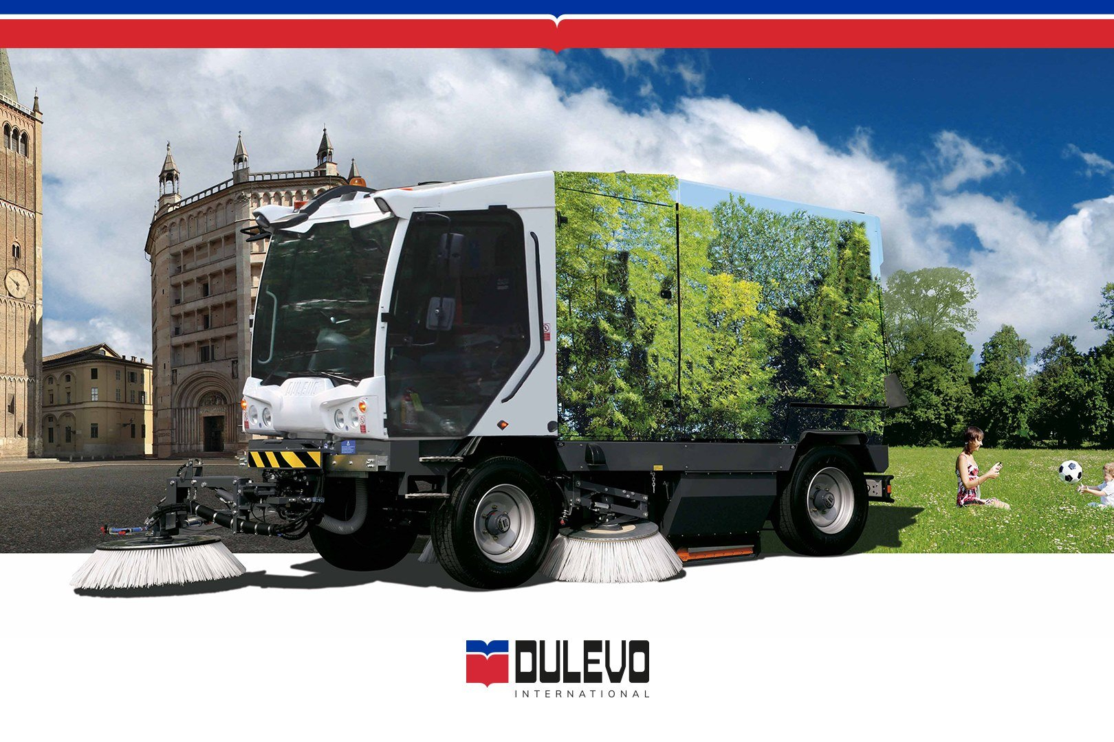 Vì sao xe quét đường Dulevo hoạt động hiệu quả nhất trong nhà máy xi măng