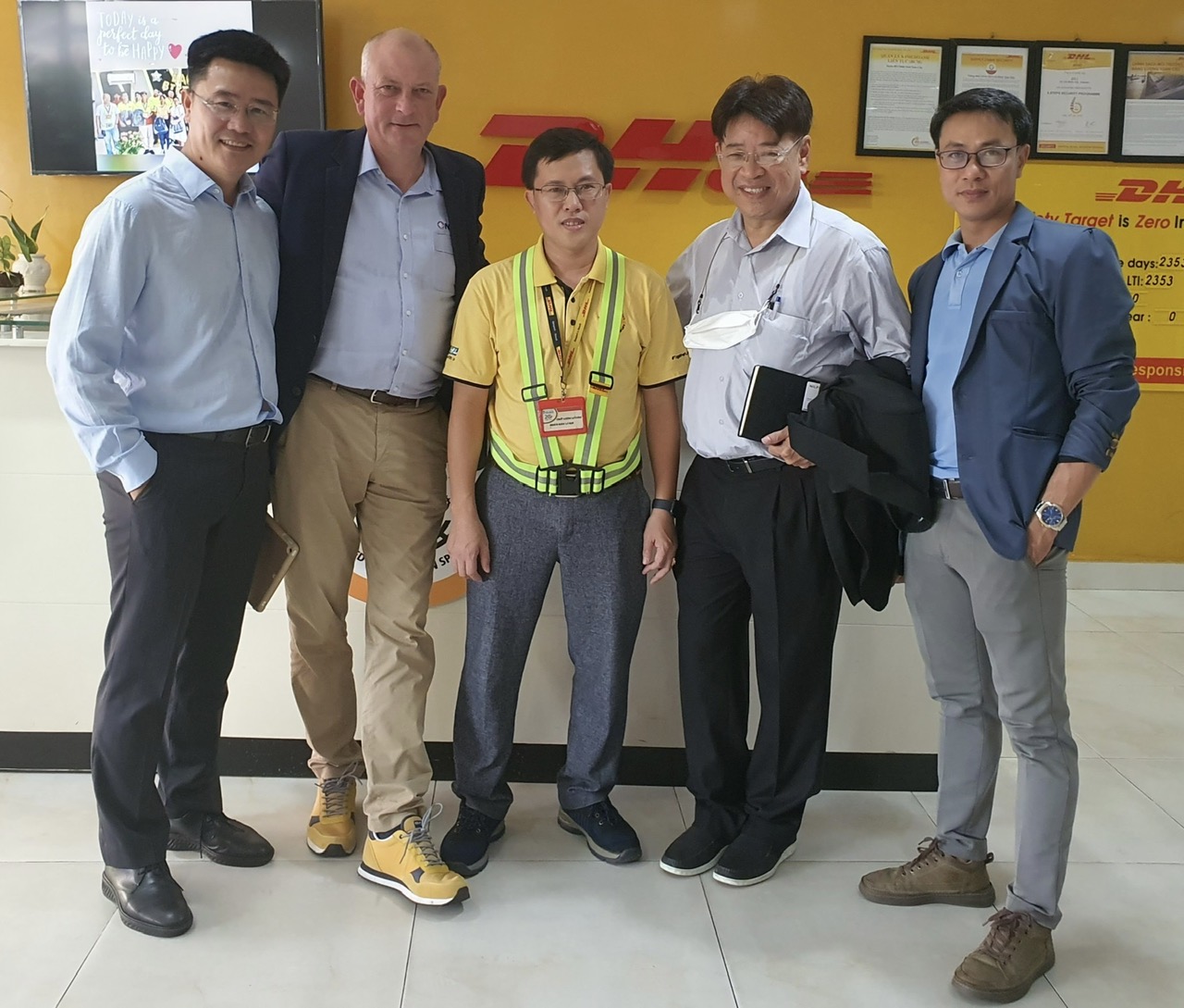 Đại diện Nilfisk đến thăm văn phòng Pan Trading JSC