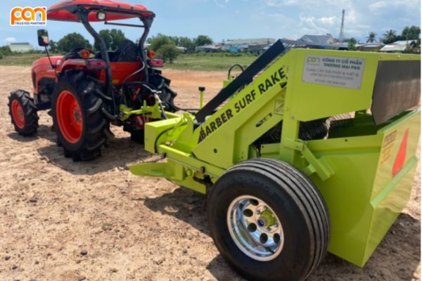 Lý do nên mua xe cào rác bãi biển Hbarber - Giải pháp làm sạch tối ưu