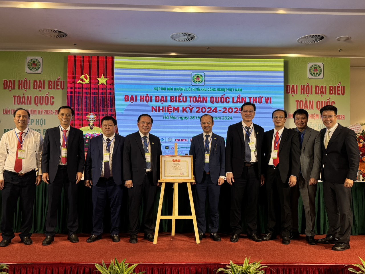 Đại hội lần 6 Hiệp Hội Môi Trường Đô Thị Việt Nam - Pan Trading JSC hân hạnh là nhà tài trợ kim cương