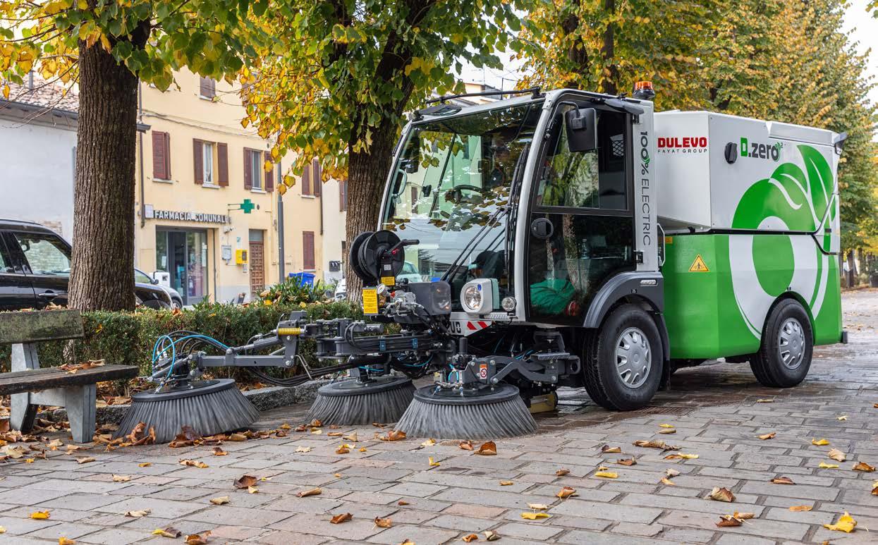 Xe quét đường điện – Giải pháp xanh thay thế xe xăng trong đô thị