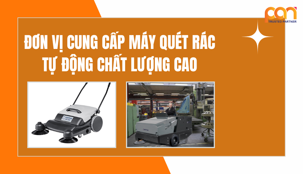 Địa điểm mua máy quét rác tự động uy tín