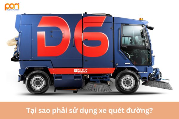 Tại sao phải sử dụng xe quét đường?