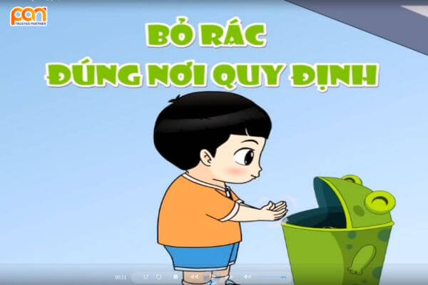 Nên vứt rác không cháy được ở đâu