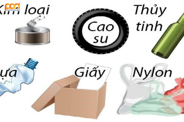 rác cháy được và không cháy được