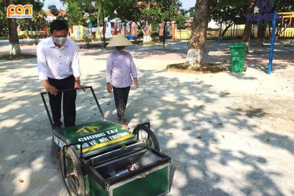 Có nên mua xe quét rác tự chế