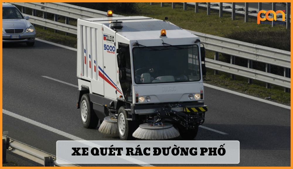 Xe quét rác đường phố là gì?